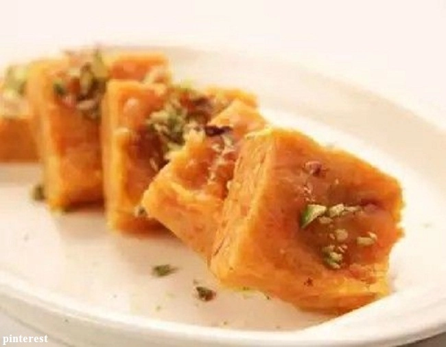 Papaya barfi