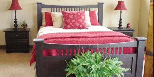 बेडवर का असावी गुलाबी चादर?