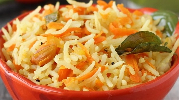 Hariyali Teej Special : शाही केसरिया भात - Shahi Kesariya Rice