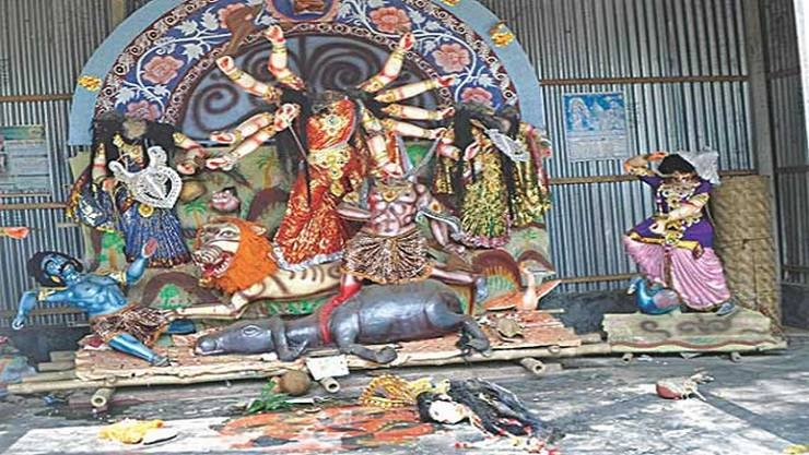 Hindu temples attack