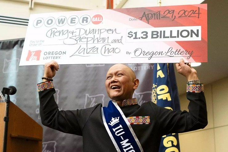Cancer patient won lottery