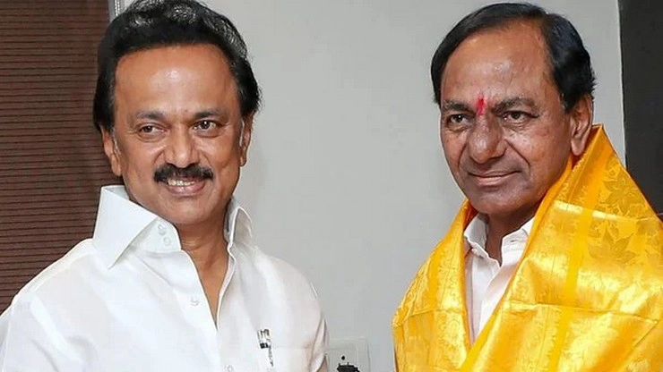 MK Stalin Chandrasekhar Rao