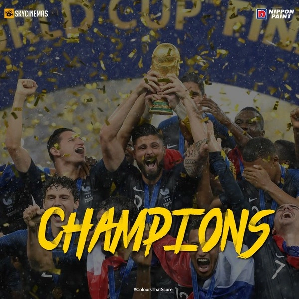 20 वर्षांनी फ्रान्सने फुटबॉल विश्वचषक जिंकला