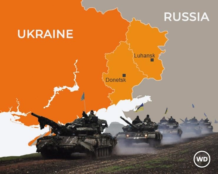 Russia Ukraine Crisis: తూర్పు ఉక్రెయిన్ పైన రష్యా బాంబుల వర్షం