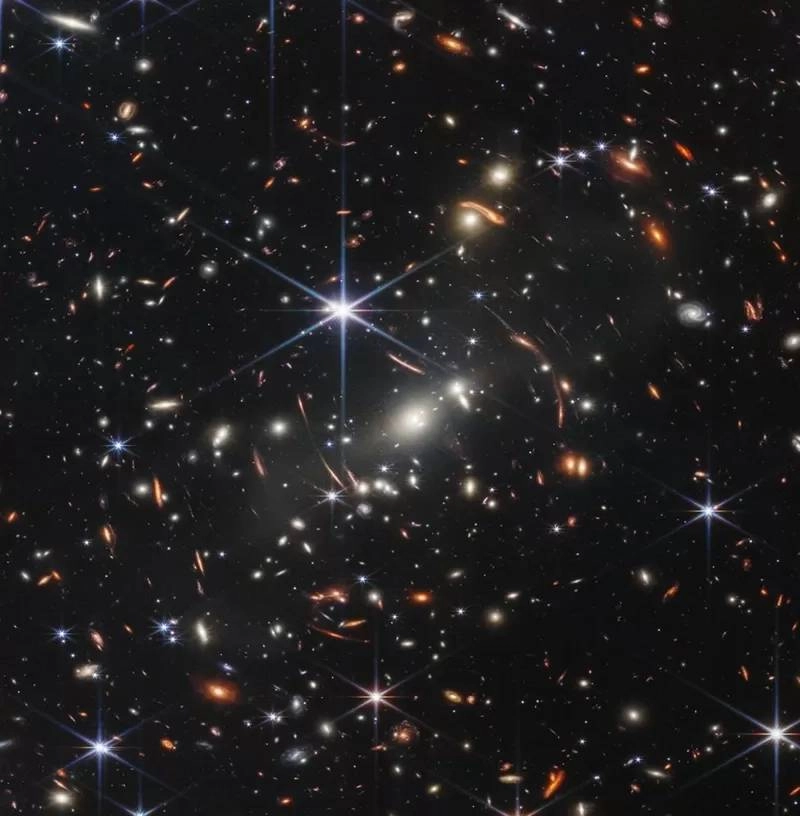 James Webb Space Telescope galaxy photo