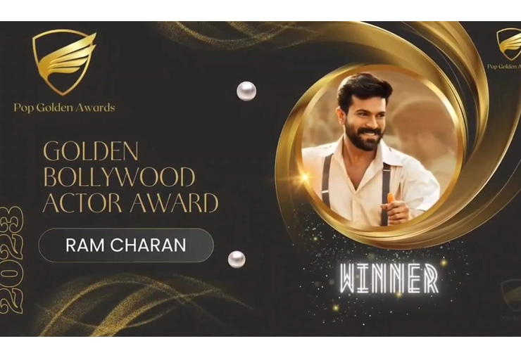 Ram Charan, Pop Golden Award