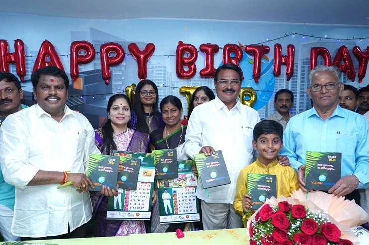 Producer Dr. Nagam Tirupathi Reddy bithday celebrations with Niranjan Reddy