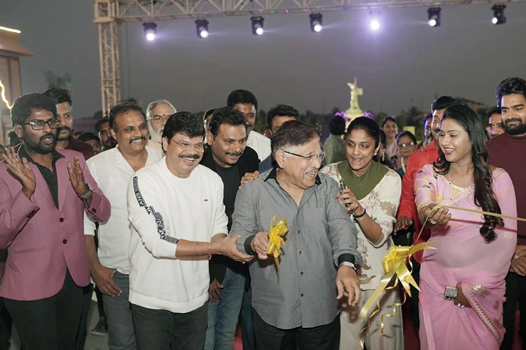 Allu Arvind -Boyapati Srinu - Swapna Dutt and others
