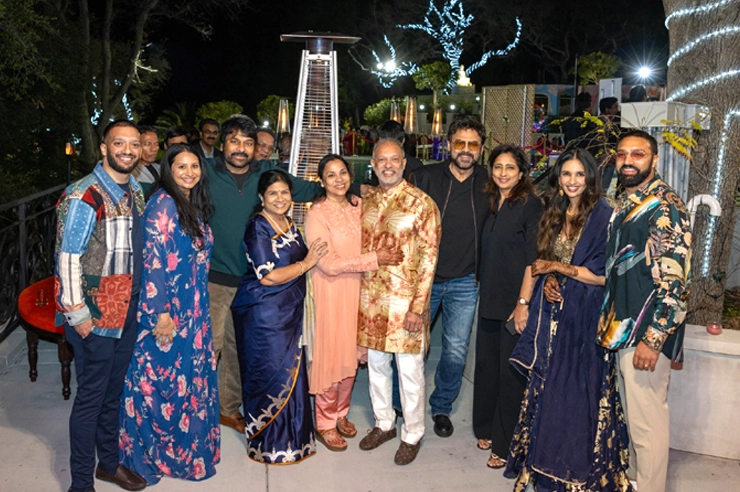 chiru, venky family - Los Angeles