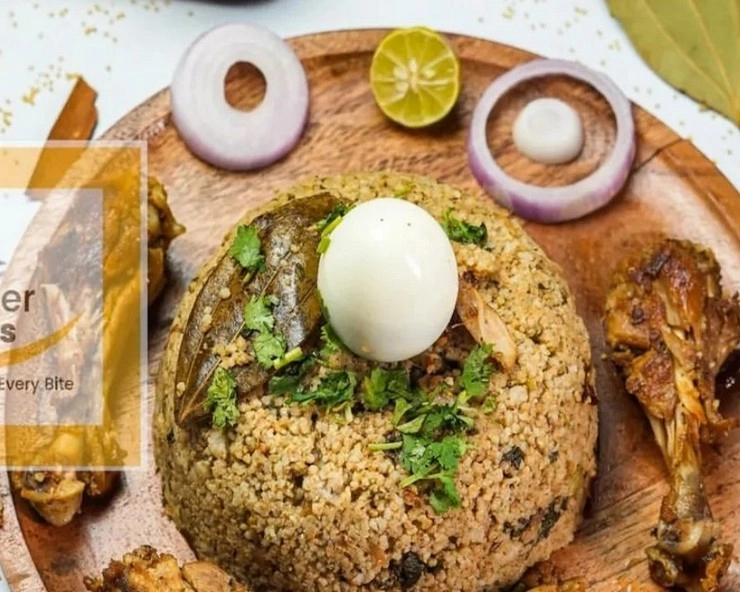 millets dum biryani