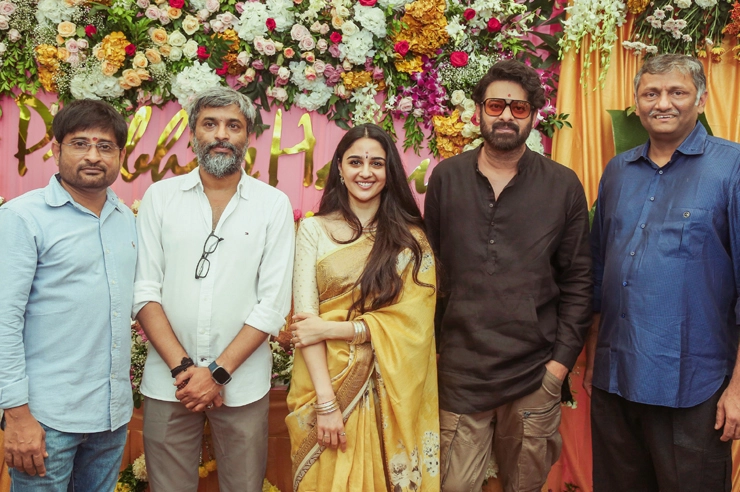 Hanu, prabhas, imanvi and others