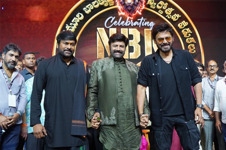 chiru, balayya, venky