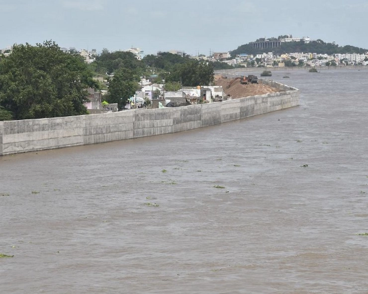 krishnalanka retaining wall