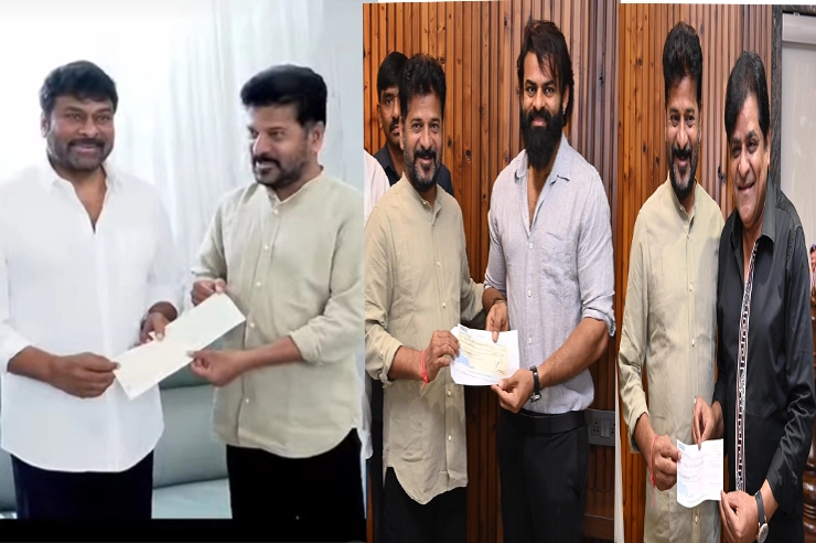 Chiru, saitej, ali with Revantha reddy