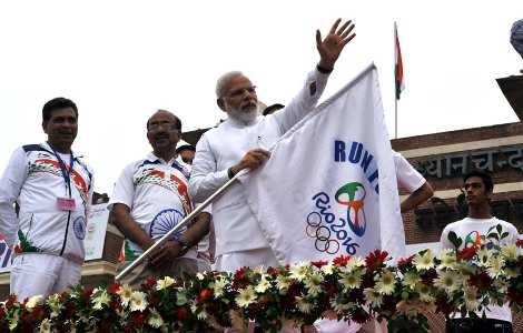 PM flags off 'Run for Rio'
