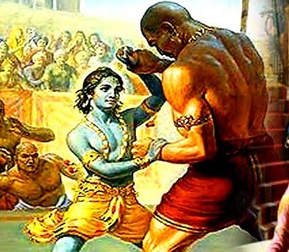 Krishna, the wrestler