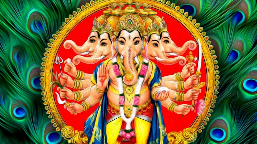 How Ganesha came to be known as “The Lord of Peacocks”