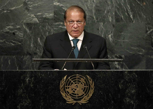 UN assembly: Sharif ranted Kashmir and hailed Wani, India hits back