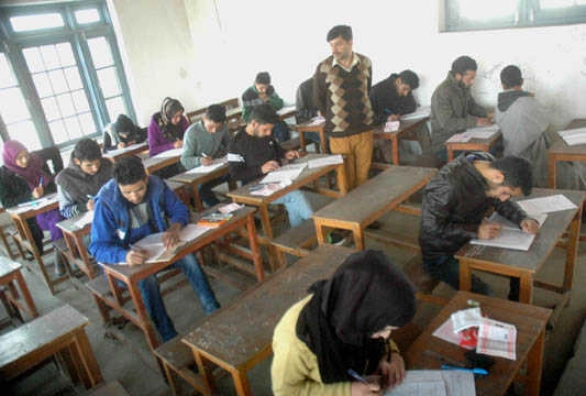 Class 12th exams begin amid tight security in Kashmir