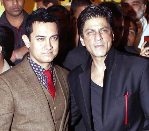 Look who is talking! Aamir and SRK suddenly appear to play safe