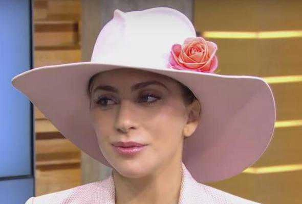 Lady Gaga performs on London rooftop to promote new album