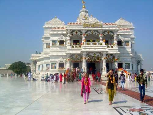 Swipe and donate in Mathura-Vrindavan temples