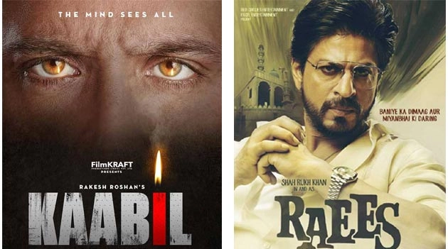 Day 3:  Raees maintains an  approx 20 crore lead over Kaabil in gross collection