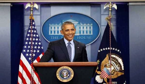 Obama makes parting call to Modi, thanks for support