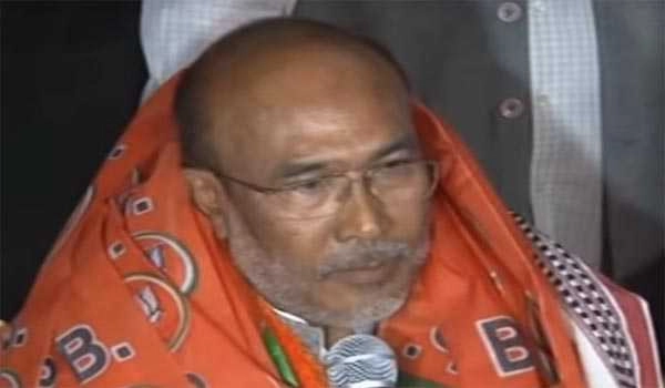 N Biren likely to be sworn-in tomorrow as first BJP CM of Manipur