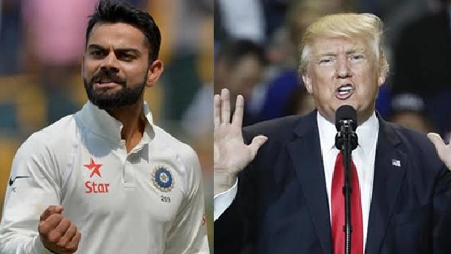 WHAT! Virat Kohli is Donald Trump of cricket?