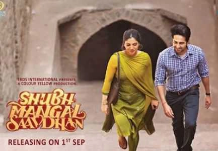 Ayushmann starrer ‘Shubh Mangal Saavdhan’ to release Sep 1