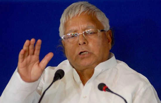 RJD leader Lalu threatens BJP to uproot the party from Delhi