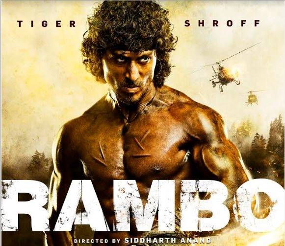 Tiger Shroff in and as Rambo, poster released