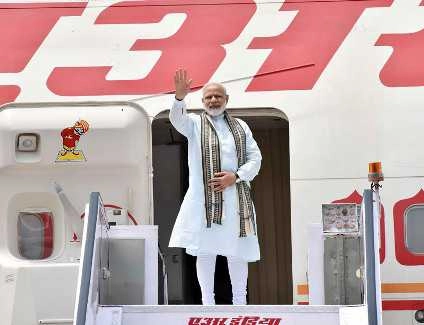 PM Modi leaves for a four-nation tour