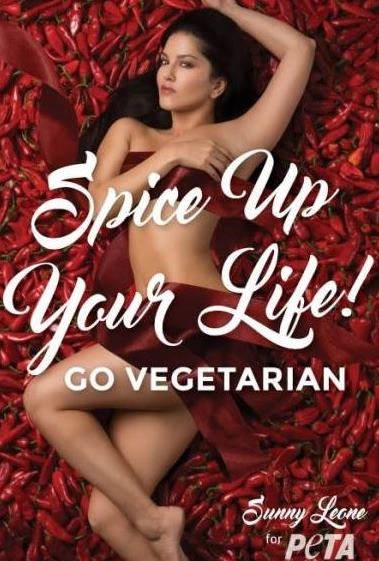 Sunny Leone says : Go vegetarian! (Video)