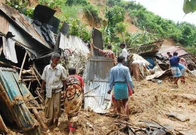 Landslides kill 25 in Bangladesh after heavy rain