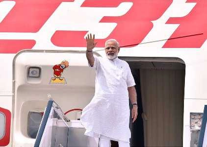 PM Modi emplanes for a historic visit to Israel