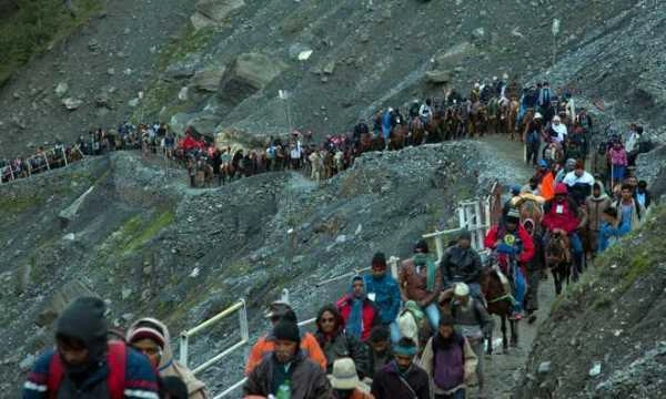 Fresh batch of 3,791 Amarnath pilgrims leaves from Jammu base camp