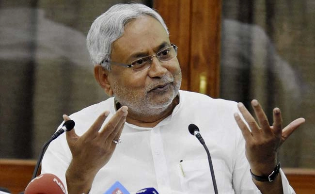 Nitish says Opposition using secular word to hide their sin