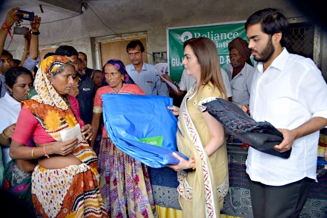 We are here for you, Nita Ambani tells Gujarat flood victims