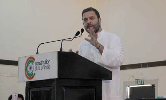 RSS wants to change the Constitution: Rahul Gandhi