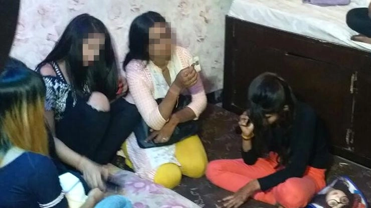 23 girls arrested from an SPA center of Indore