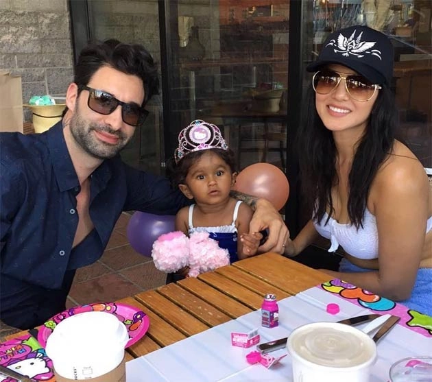 Sunny Leone celebrates her daughter’s birthday