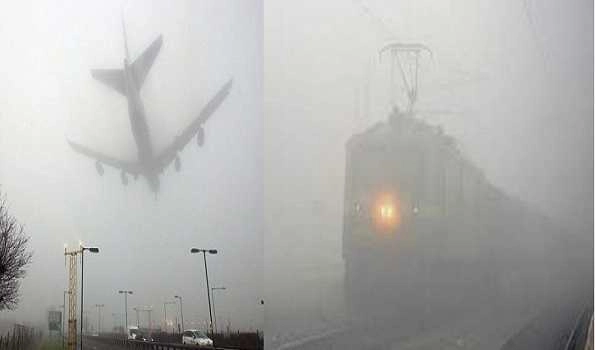 Fog grips Delhi-NCR, 69 trains, 20 flights delayed