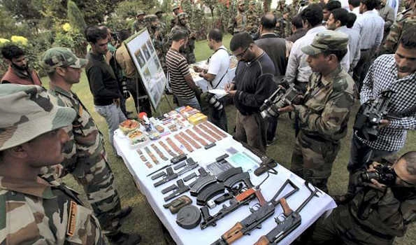 Militant hideout busted; arms, ammunition recovered in Kashmir