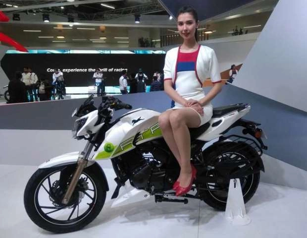 Auto Expo 2018: This TVS bike will run without petrol !