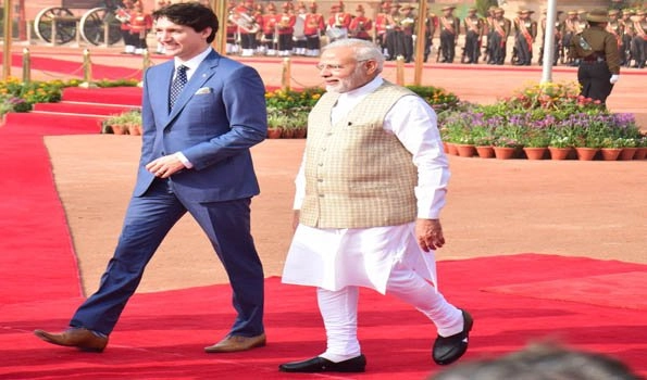Finally, PM Modi meets his Canadian counterpart