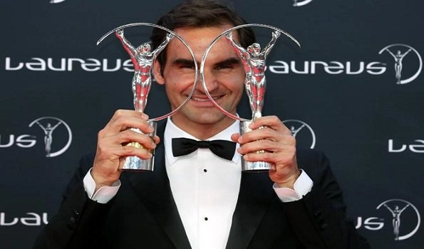 Federer awarded with prestigious Laureus World Sports Award