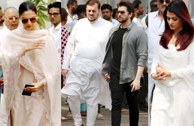 Whos who of film world pay their last respects to Sridevi