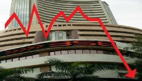 Sensex slumps down to 2000 points